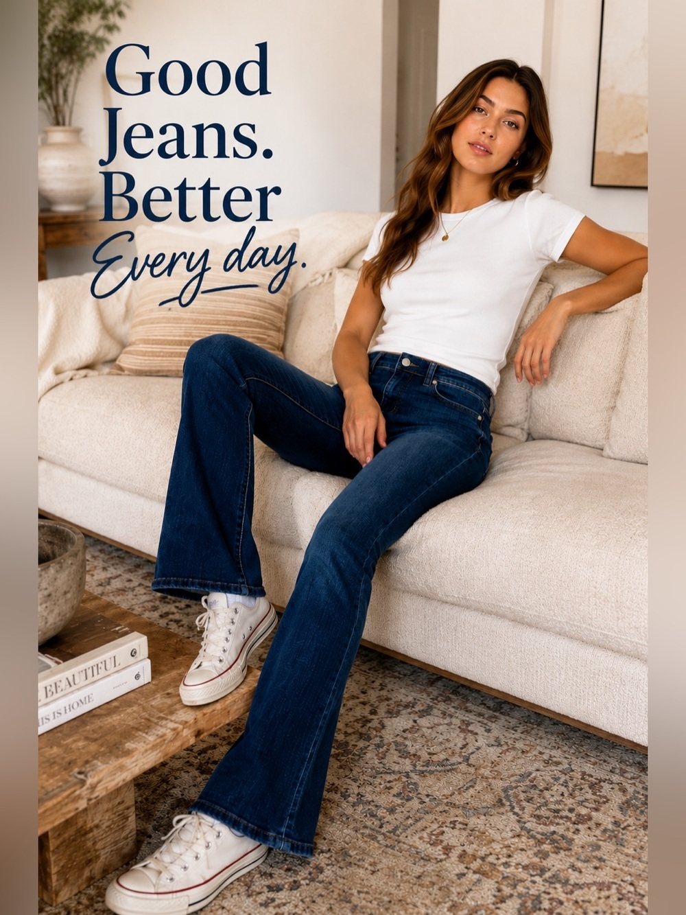 Judy Blue Slim Boot Cut Jeans Mid Rise Stretch Denim Size 27 Dark Wash - Picture 5 of 14